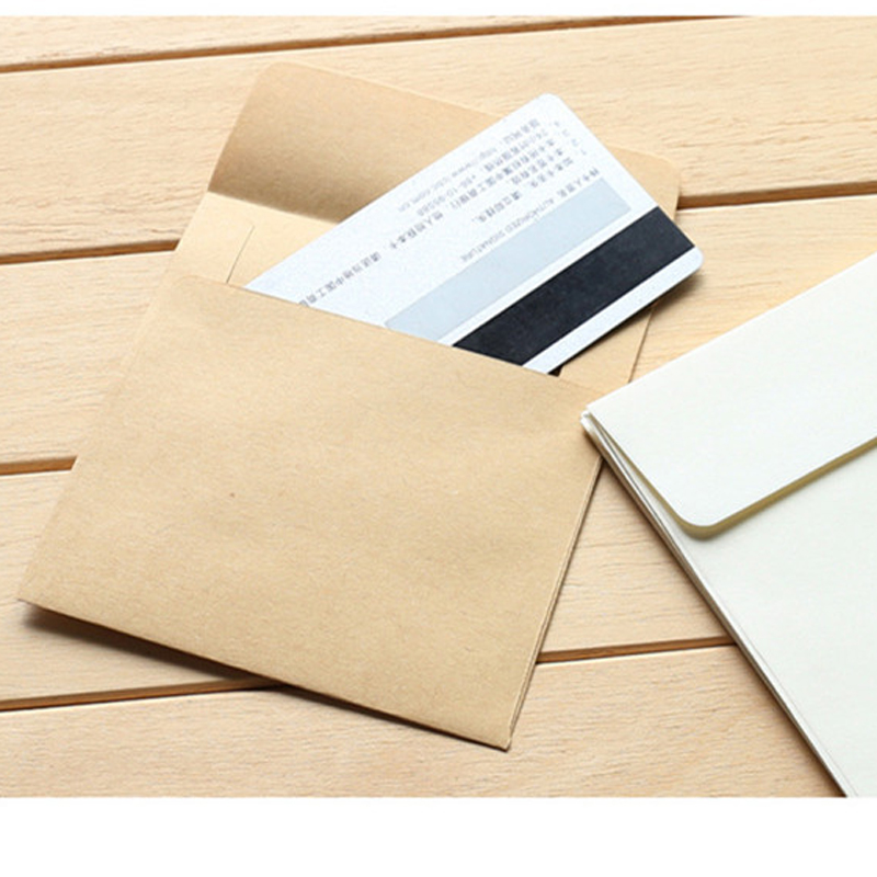 Lote de 10 sobres de papel kra - Letter Envelope Kraft reseña y precio