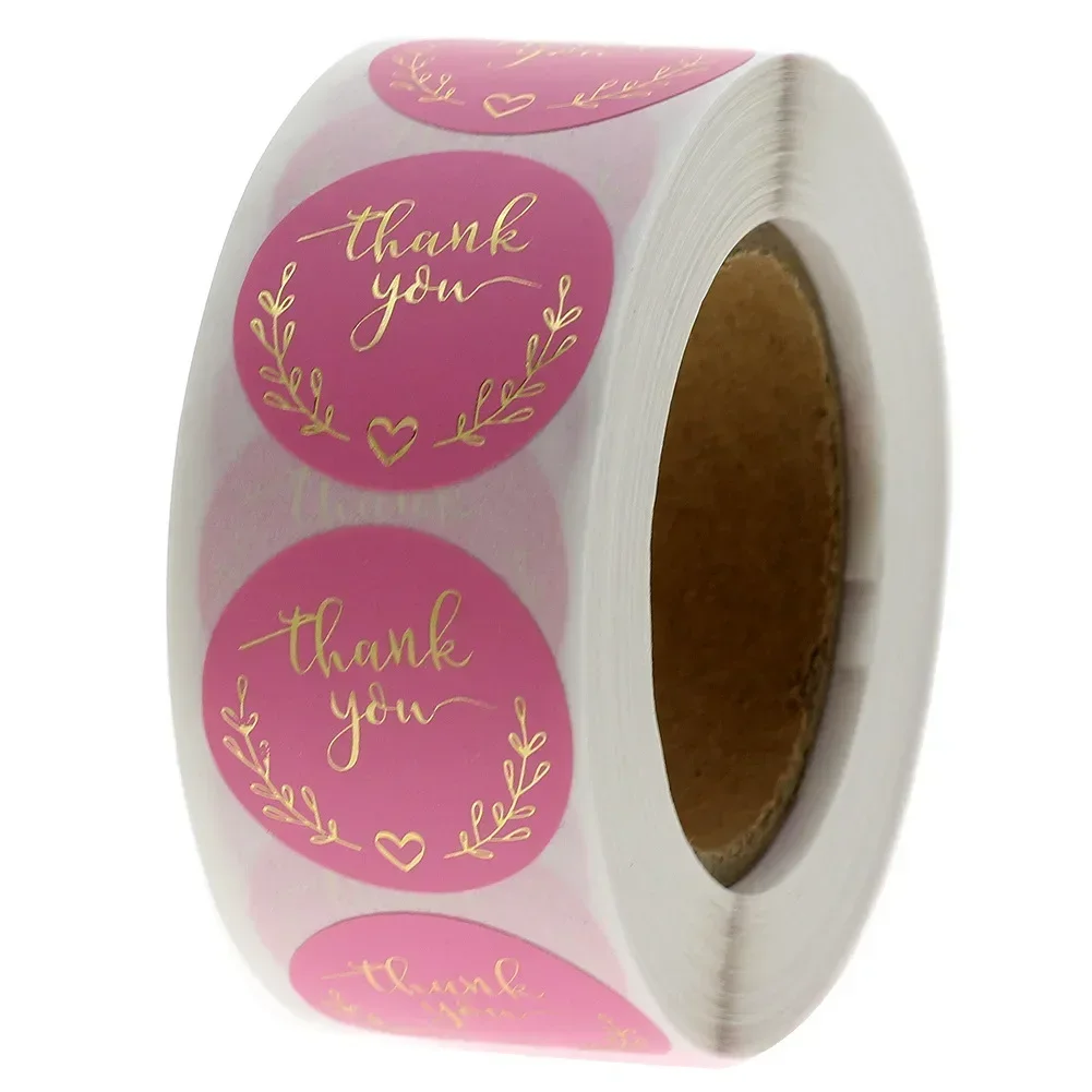 50-500 pegatinas de agradecimi - Stationery Supplies Business reseña y precio