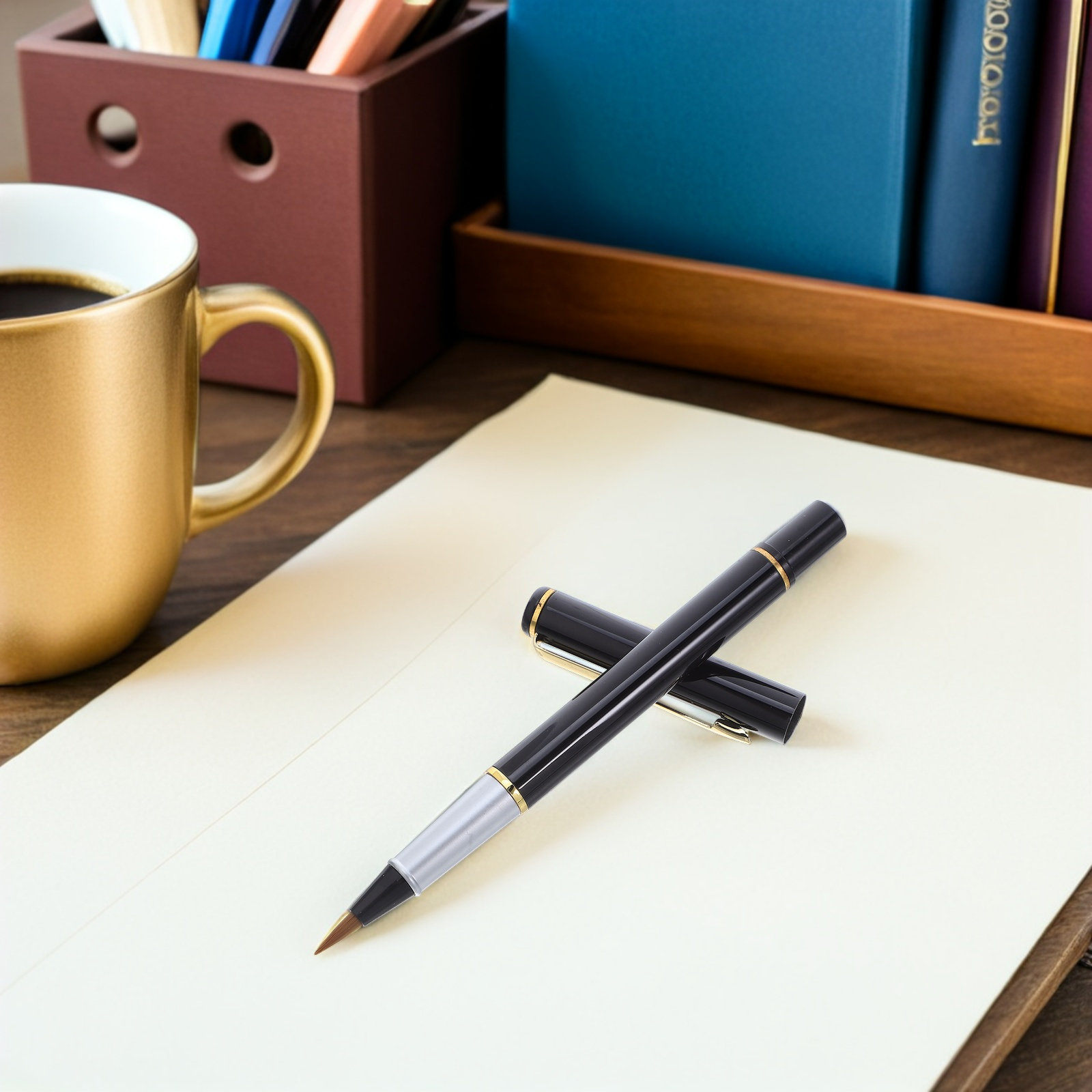 Juego de 3 pinceles de tinta p - Fountain Pen Ink reseña y precio
