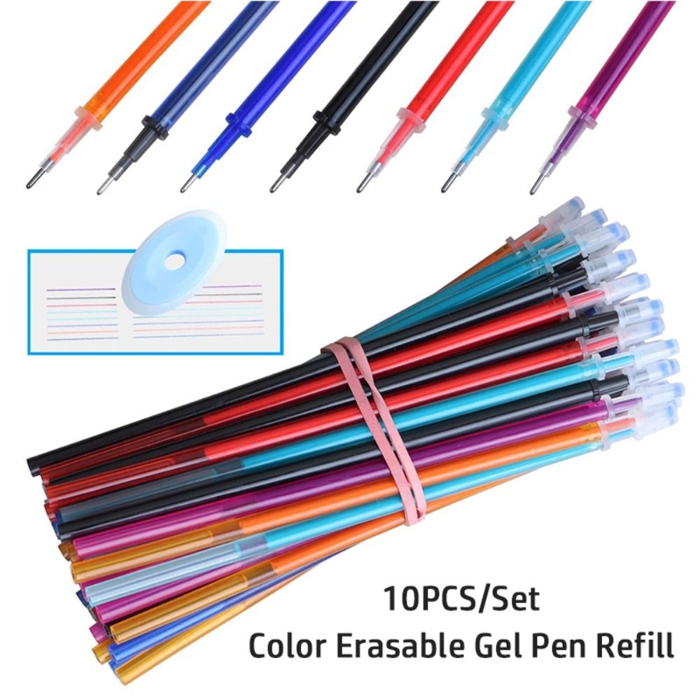 Juego de 10 Recargas de Bolígr - Gel Ink Pen Set reseña y precio