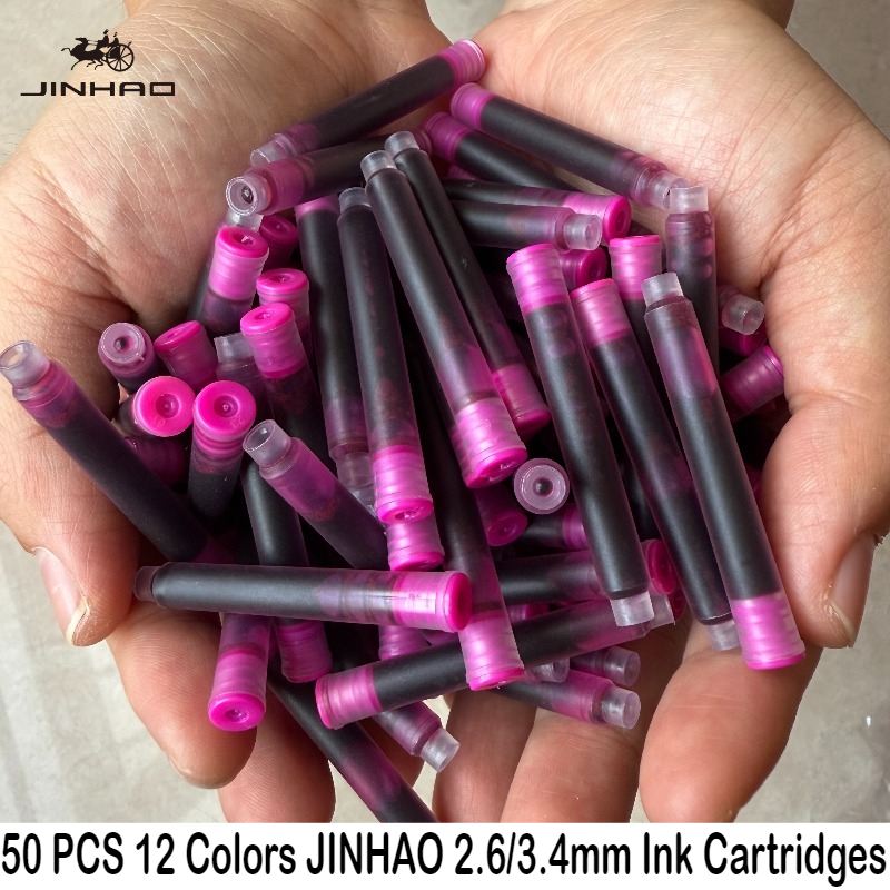 50/12 Uds JINHAO 12 colores 2, - Fountain Pen Ink reseña y precio