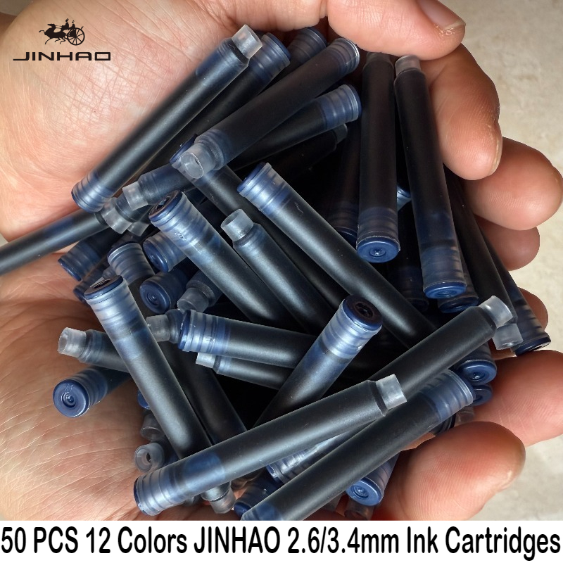50/12 Uds JINHAO 12 colores 2, - Fountain Pen Ink reseña y precio