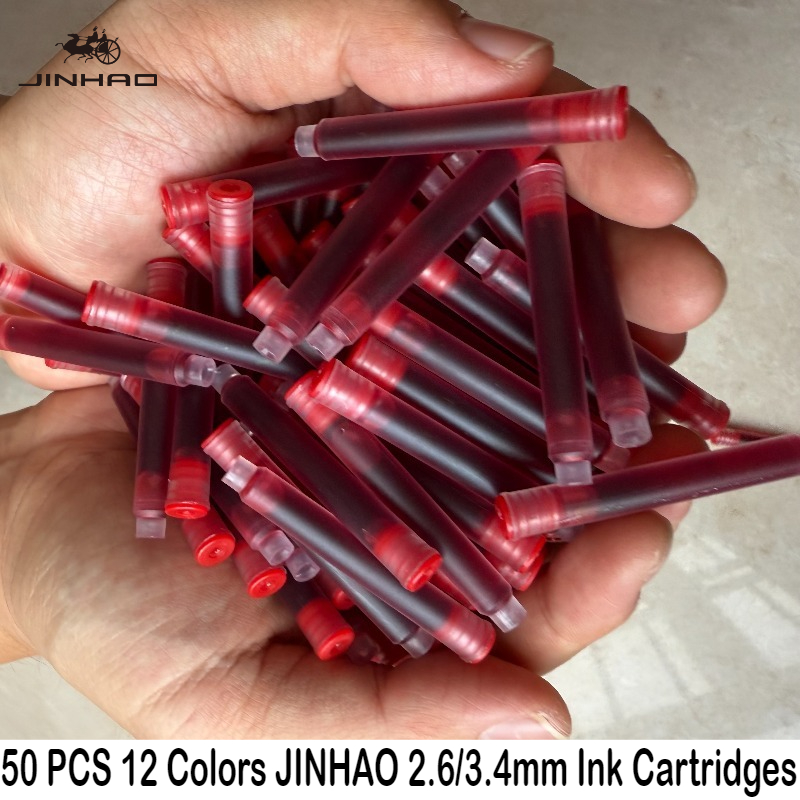 50/12 Uds JINHAO 12 colores 2, - Fountain Pen Ink reseña y precio