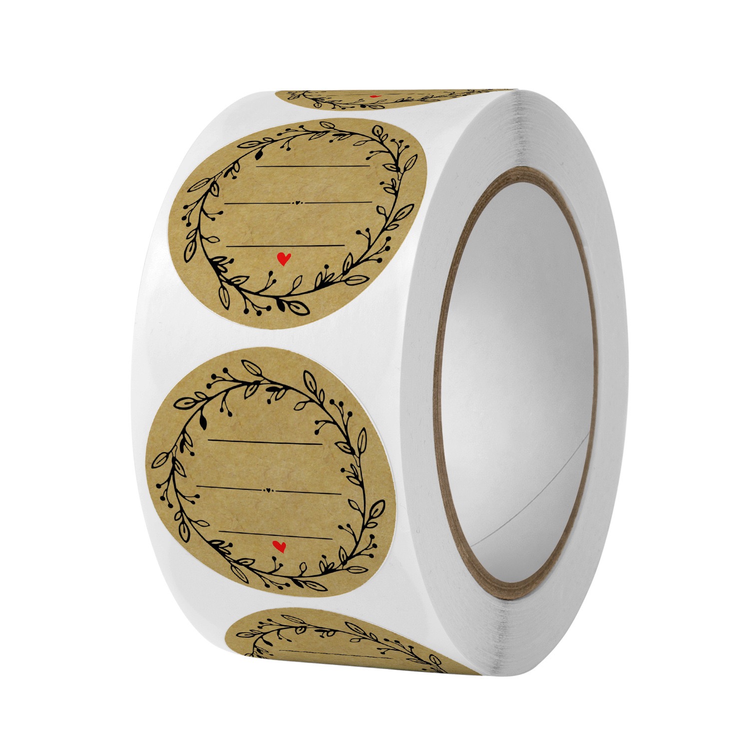 500 uds/rollo de pegatinas de  - Letter Envelope Kraft reseña y precio