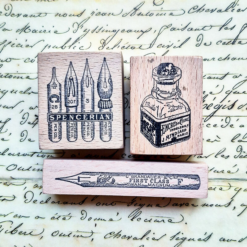 Sellos para Scrapbooking, Plum - Fountain Pen Ink reseña y precio